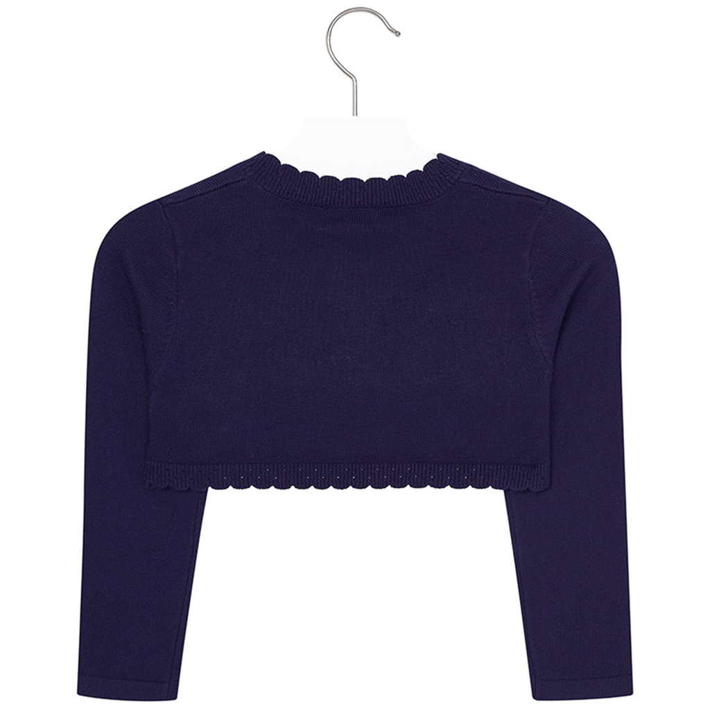Navy bolero cheap sweater