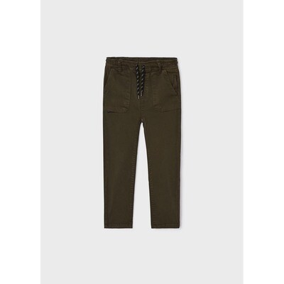 G10840MAY / 4590 JOGGER PANT FOREST GREEN WITH POCKETS