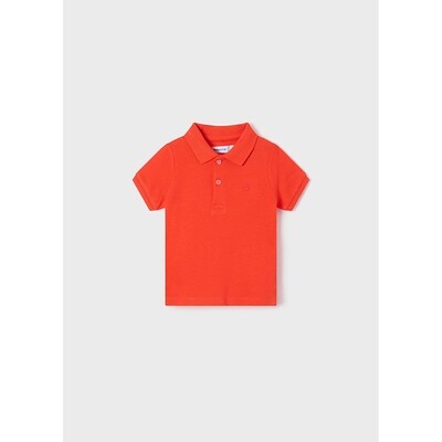 F10726MAY / 102 POLO TOP RED SHORT SLEEVE BASIC