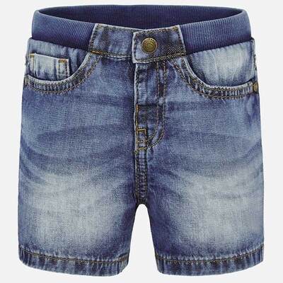 B10690MAY / 203064 SHORTS DENIM BASIC ELASTIC WAIST B10690MAY / 203064 SHORTS DENIM BASIC ELASTIC WAIST