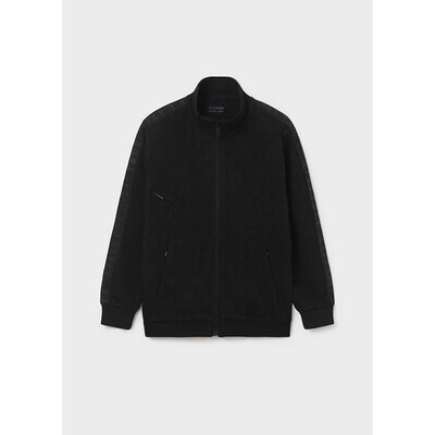 G10599MAY / 7463 CARDIGAN BLACK DRESSY ZIP POCKET & CLOSURE G10599MAY / 7463 CARDIGAN BLACK DRESSY ZIP POCKET & CLOSURE