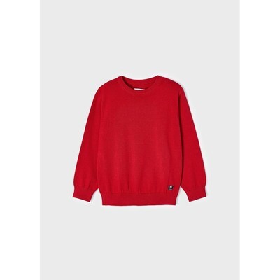 G10682MAY / 323 PULLOVER SWEATER RED KNIT