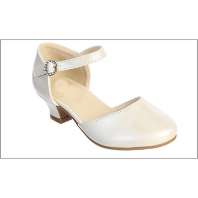 Z11159TIP / TTS150-SHOE IVORY SMALL HEEL Z11159TIP / TTS150-SHOE IVORY SMALL HEEL