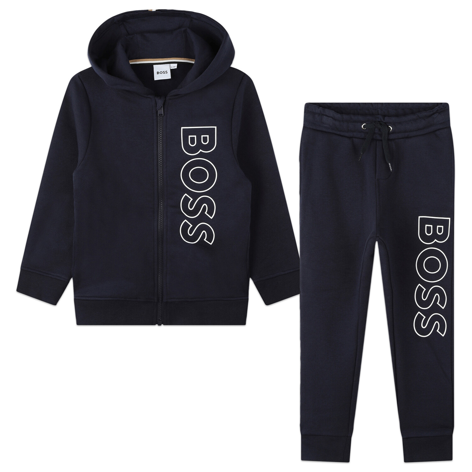 White boss tracksuit hot sale