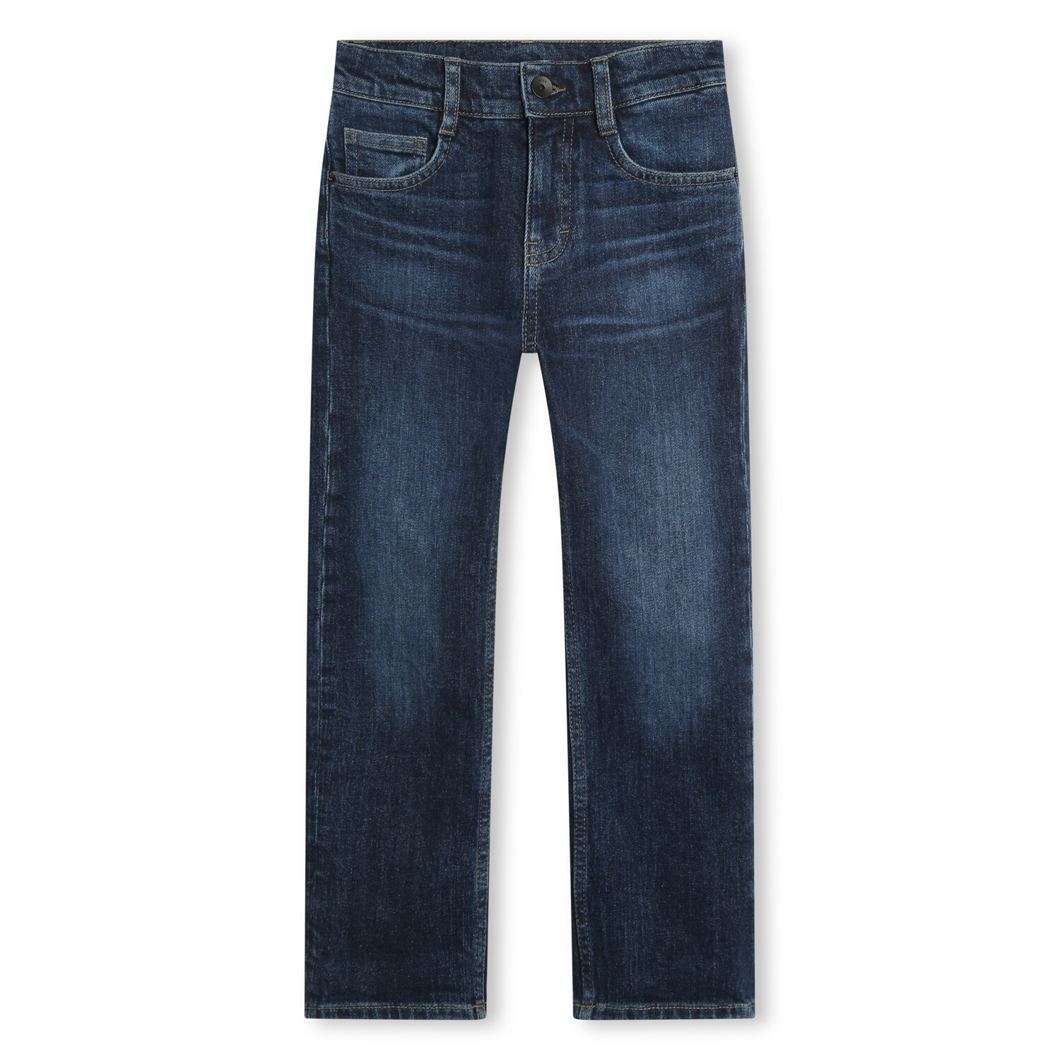 Hugo Boss Boys J50691 Z07 Denim Pant Dark Regular Fit Adjustable Waist