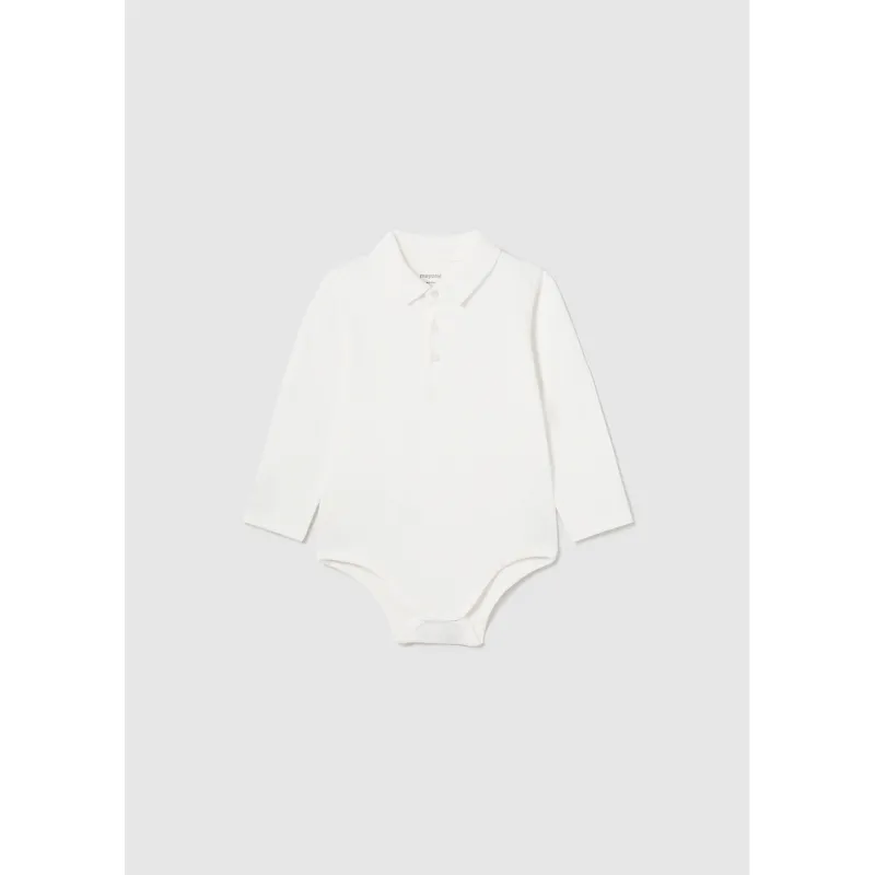 IVORY POLO ONZIE TOP LONG SLEEVE / 2183-044