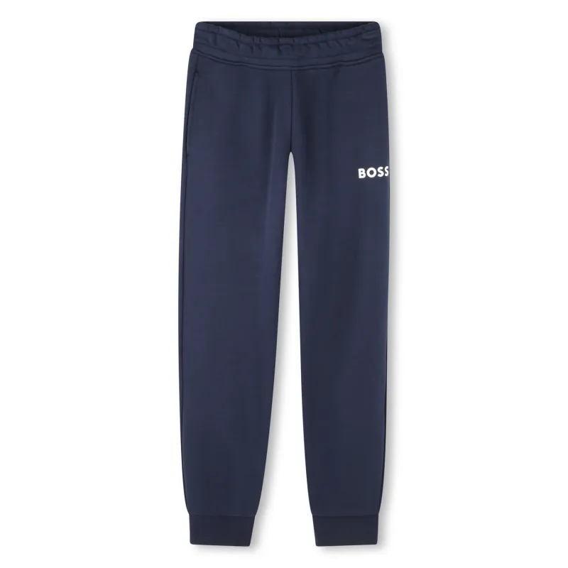 NAVY SWEAT PANT SMALL WHT LOGO / J51153-849
