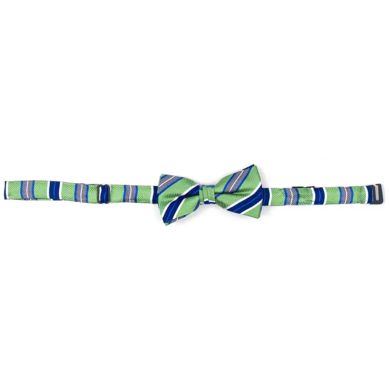 BOWTIE GREEN BLUE PRINT / SBT923