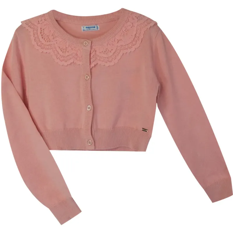 CARDIGAN 302 BLUSH LACE COLL