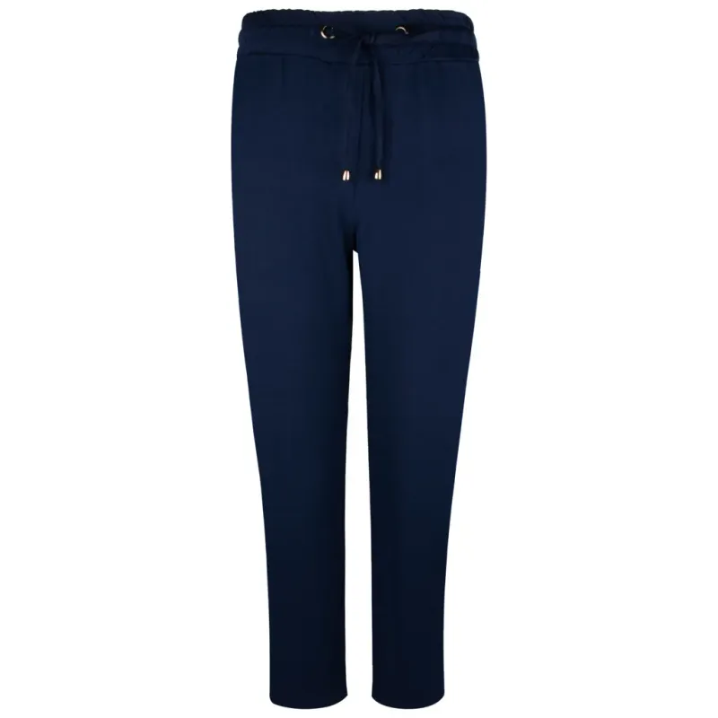 PANT NAVY ELASTIC WAIST DRESSY / 7961
