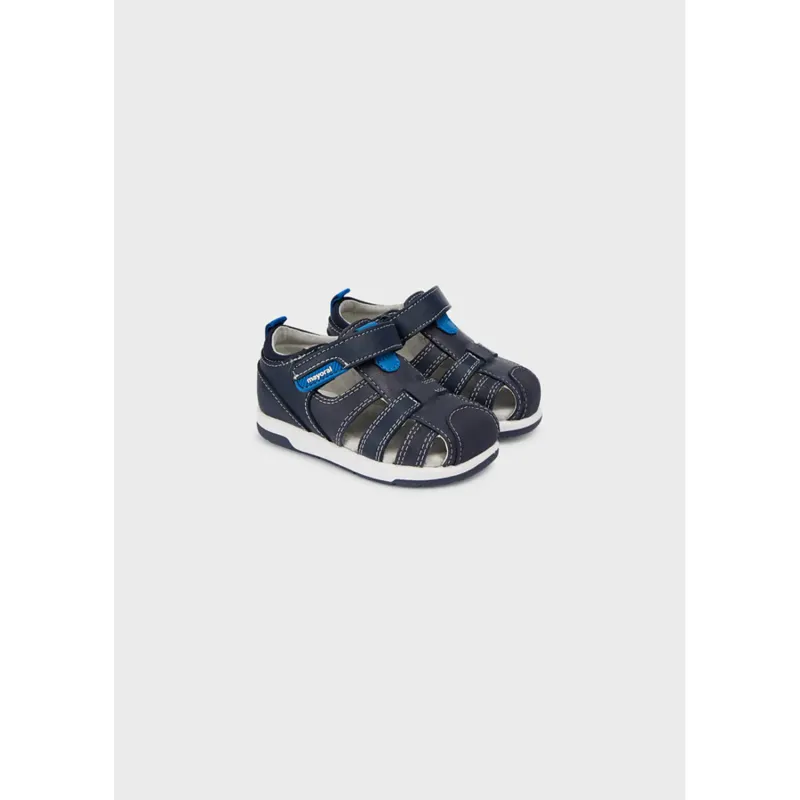 NAVY SANDAL URBAN VELCRO STRAP / 41394