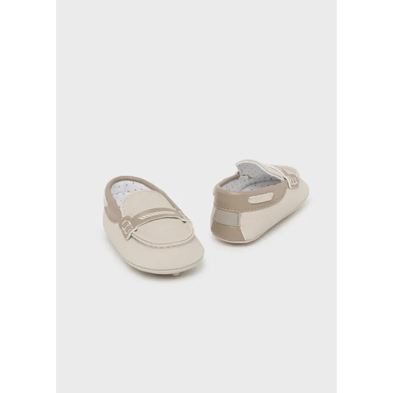 BEIGE MOCCASINS / 9783-015