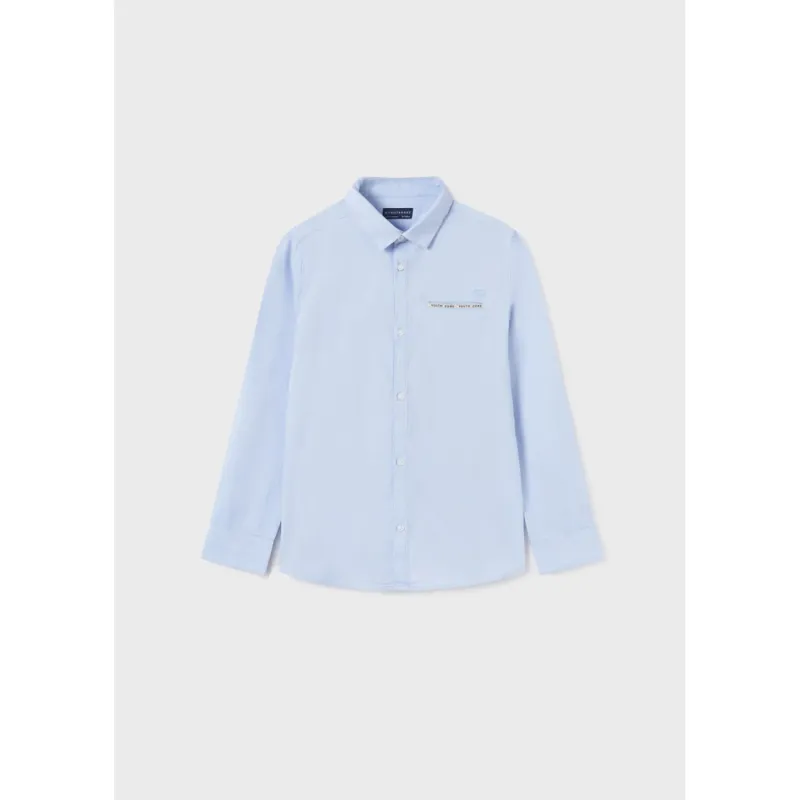 DRESS SHIRT LIGHT BLUE LONG SLEEVE / 6117-041