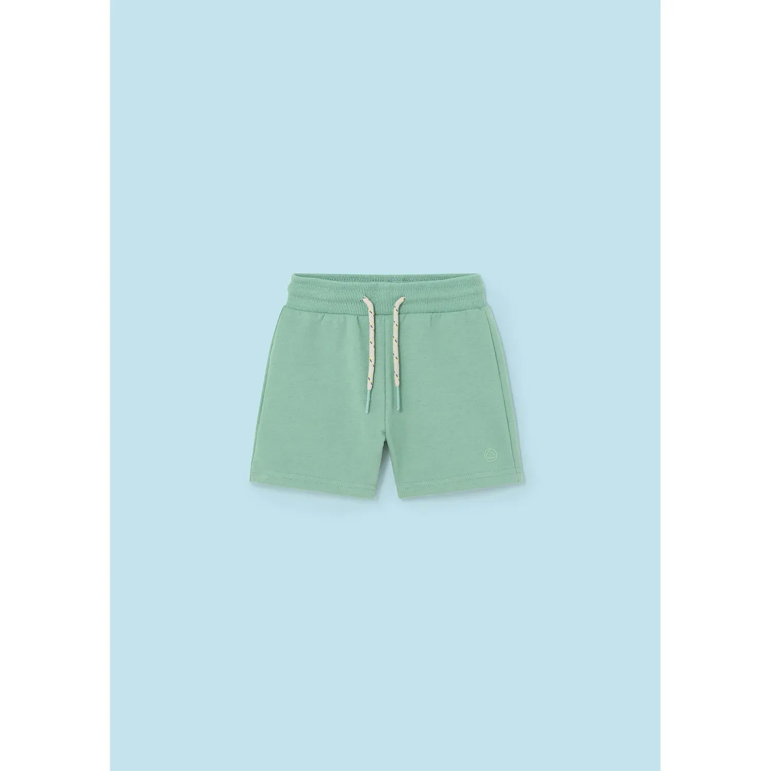 FLEECE SHORTS GREEN BASIC / 621-064