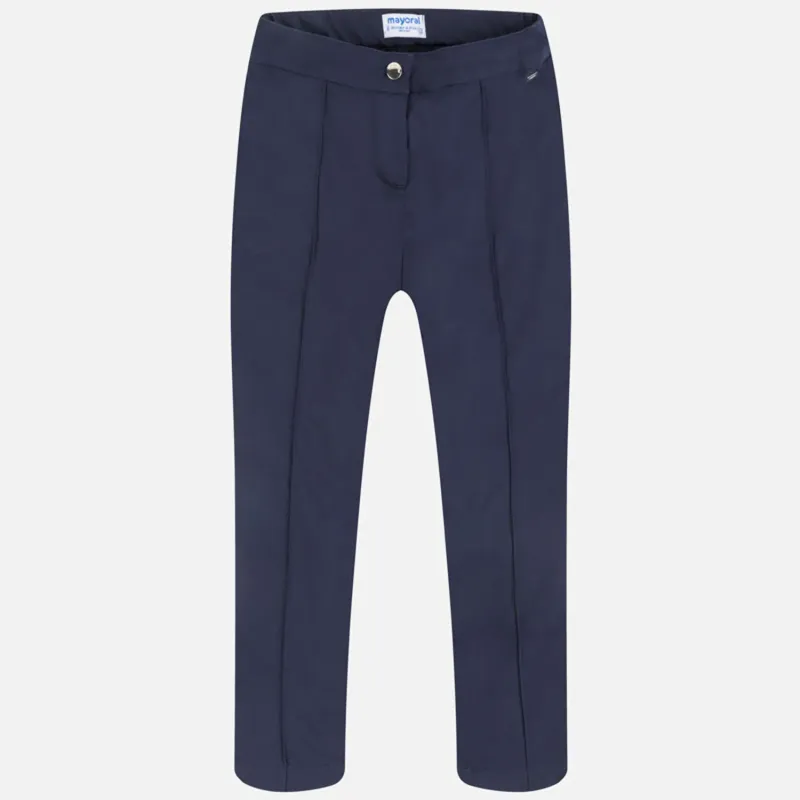 PANT NAVY SATIN ADJUSTABLE WAIST / 6528