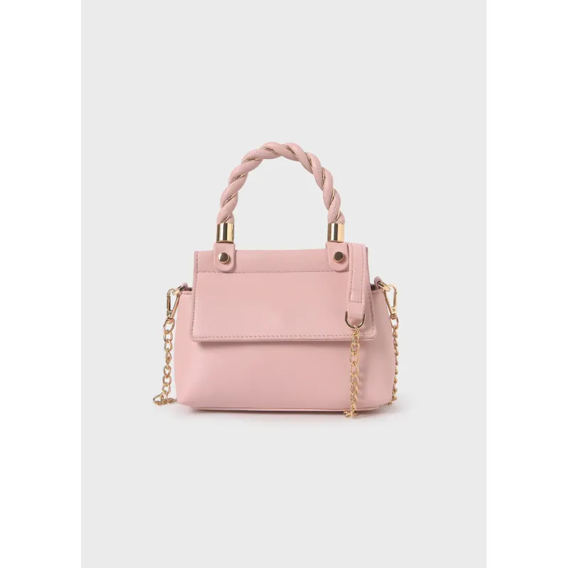 PURSE LIGHT PINK BRAIDED HANDLE / 5431-066
