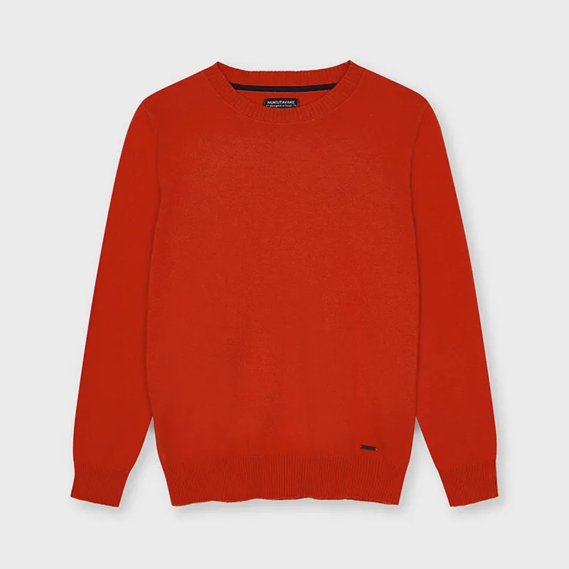 SWEATER KNIT RED / 356