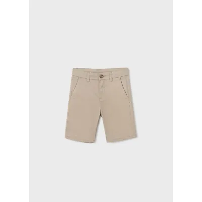CHINO SHORTS TAUPE / 242-089