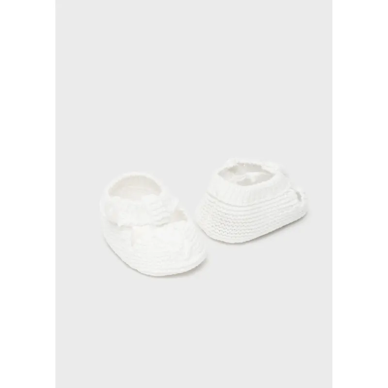 KNIT BOOTIES CREaM / 9749-083