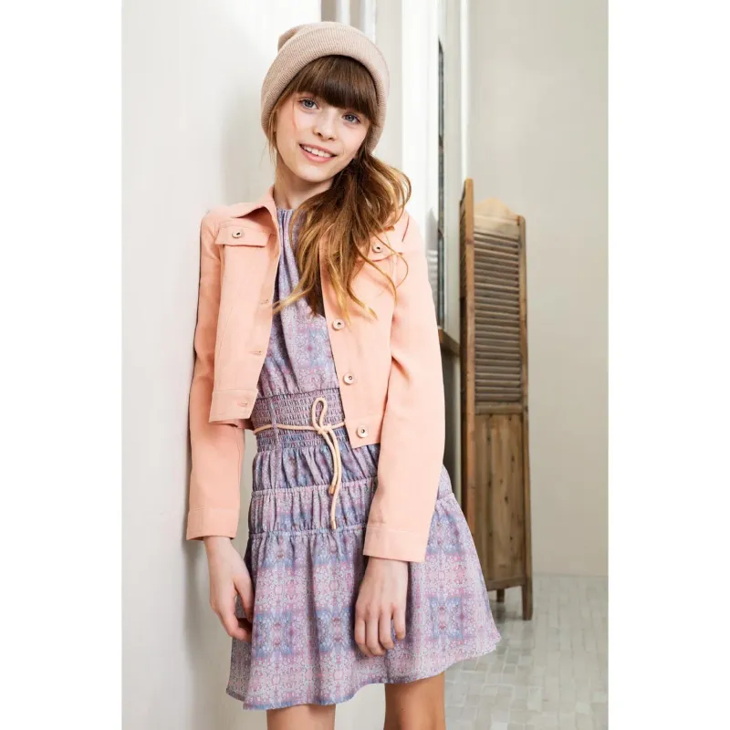 JACKET ROSY GINGER CORD PUFFED SLEEVES / N2125300