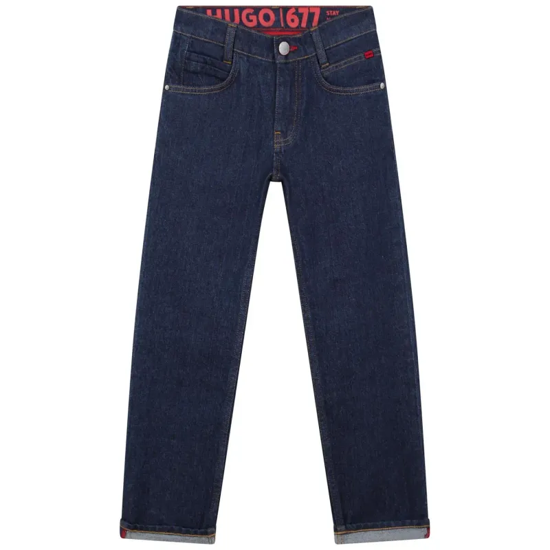 DENIM JEAN REGULAR FIT HUGO 677 RED LABEL / G24115