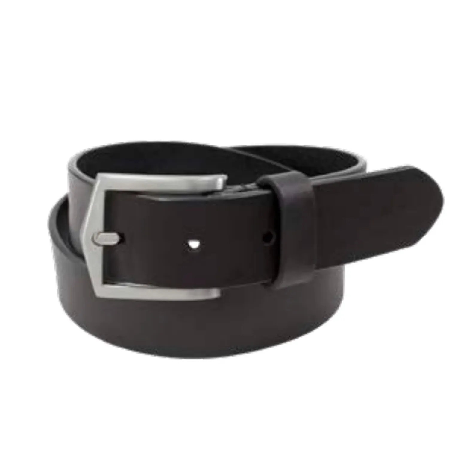 BELT BLACK LEATHER JEAN / FL11530