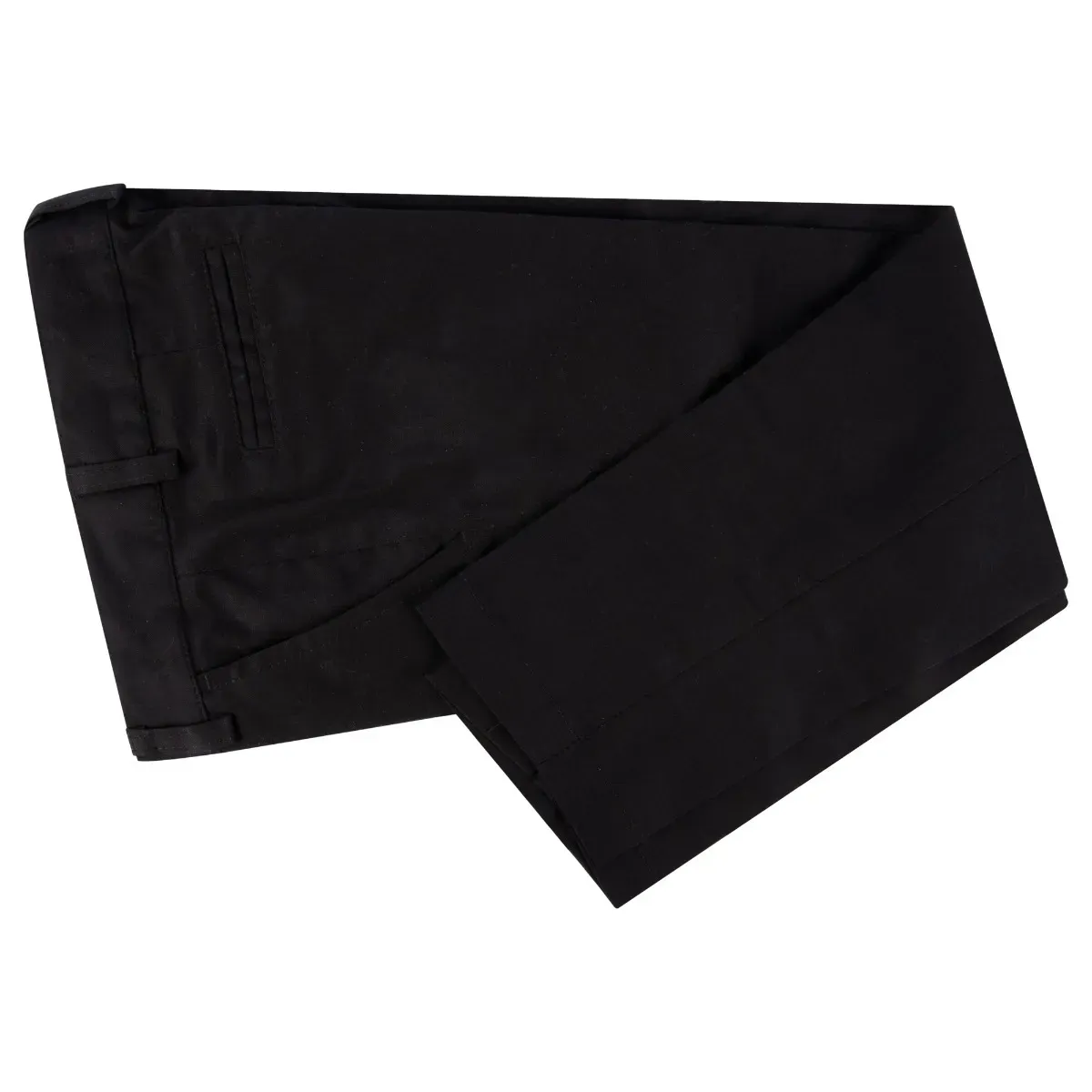 PANT BLACK COTTON MADE IN ITA