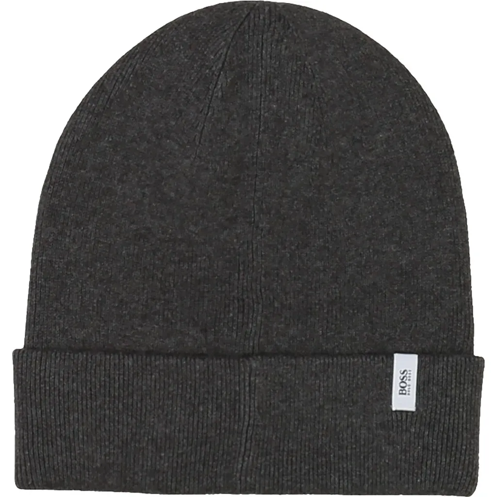 PULLON HAT GREY BOSS LOGO 5