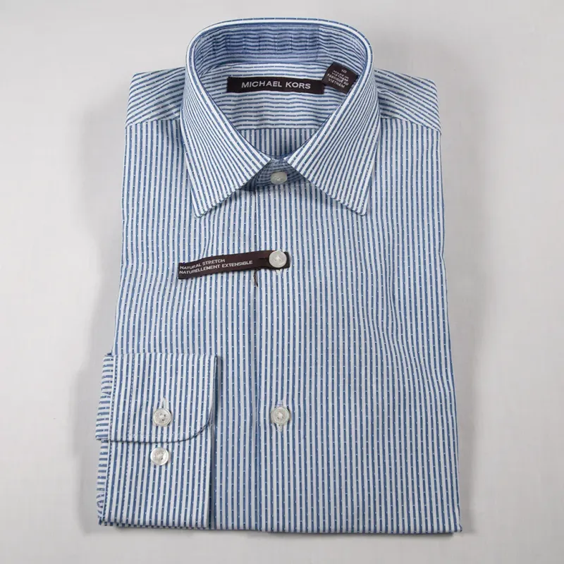SHIRT BSHCSSYZ0237 STRP NVY / W
