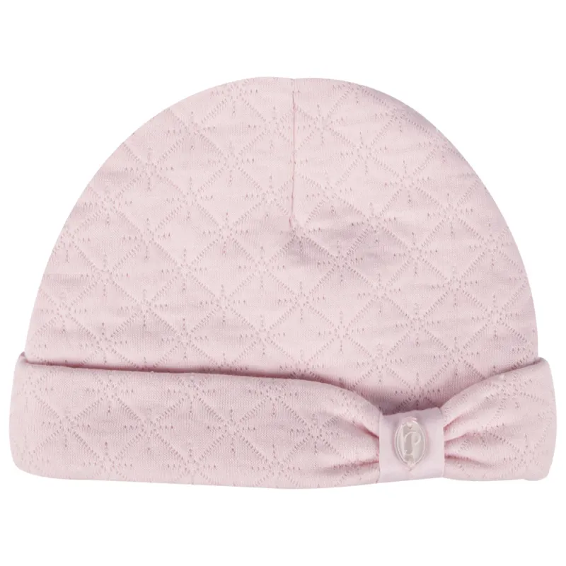 PULLON HAT PINK BRIM CRISS CROSS PRINT / 3133002