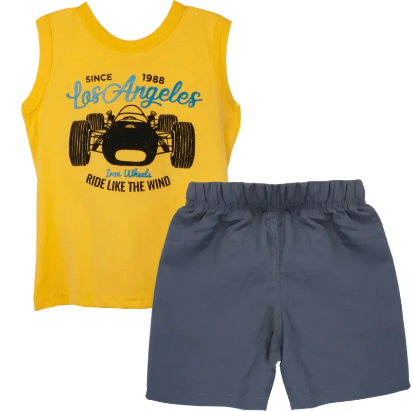 2PC TANK&SHORT3442B LOS ANG / S9LUN1L9YE