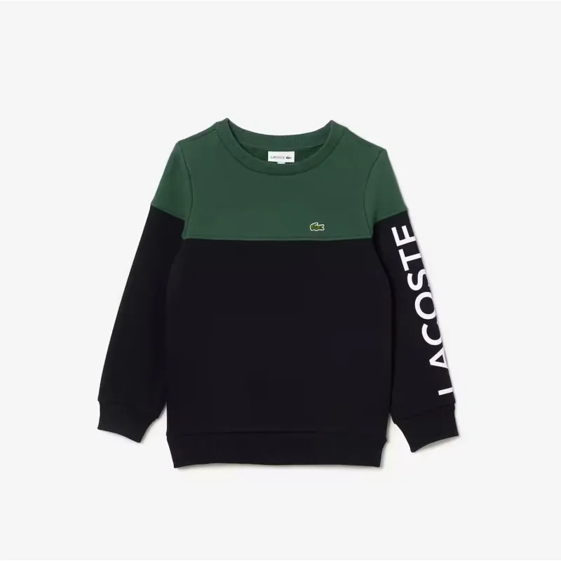 KZI SWEAT TOP GREEN & NAVY / SJ5288-51