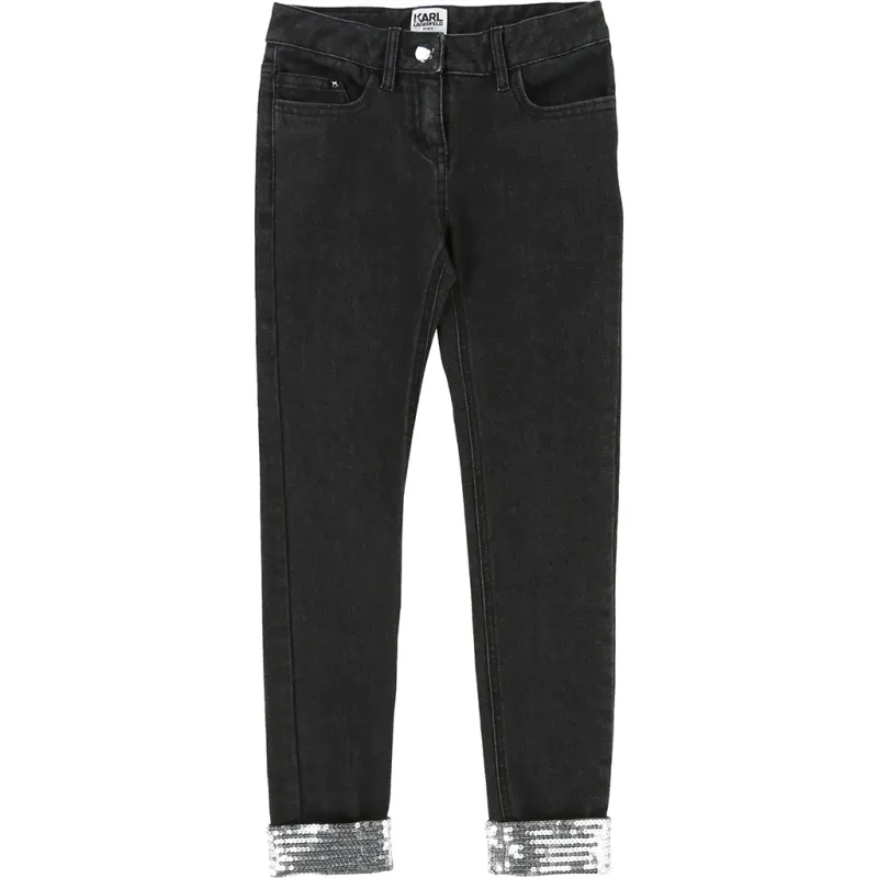JEAN Z14081 SILV SEQU CUFF