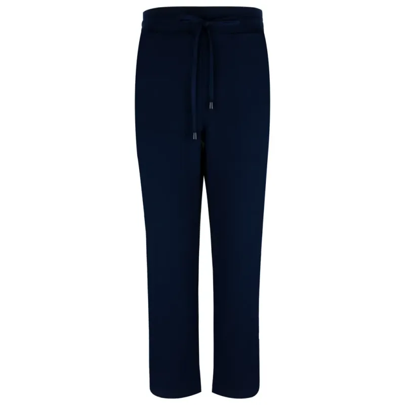 PANT NAVY STUDDED SIDE STRIPE ELASTIC WAIST / 7946