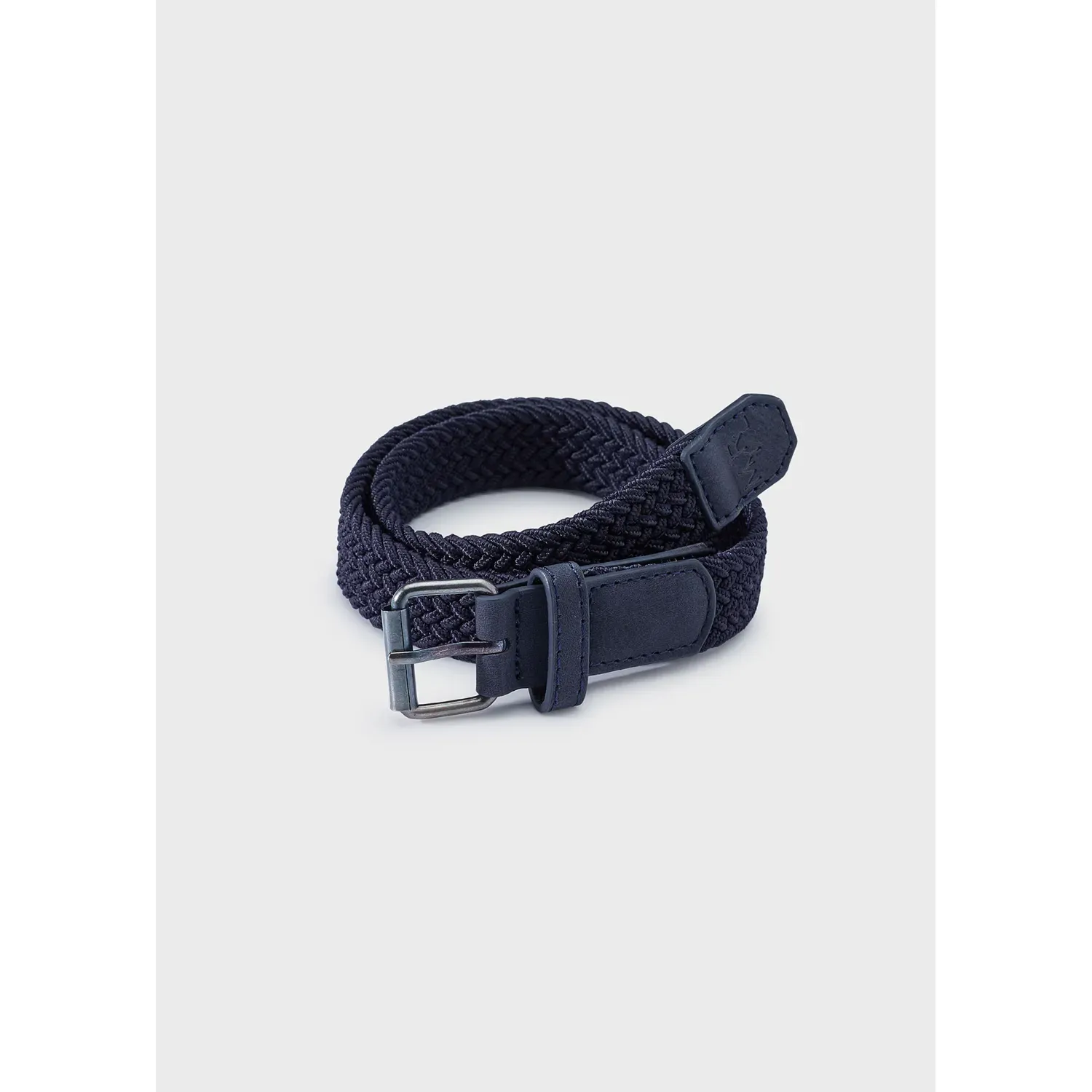 BRAIDED BELT NAVY STRETCH / 10727-058