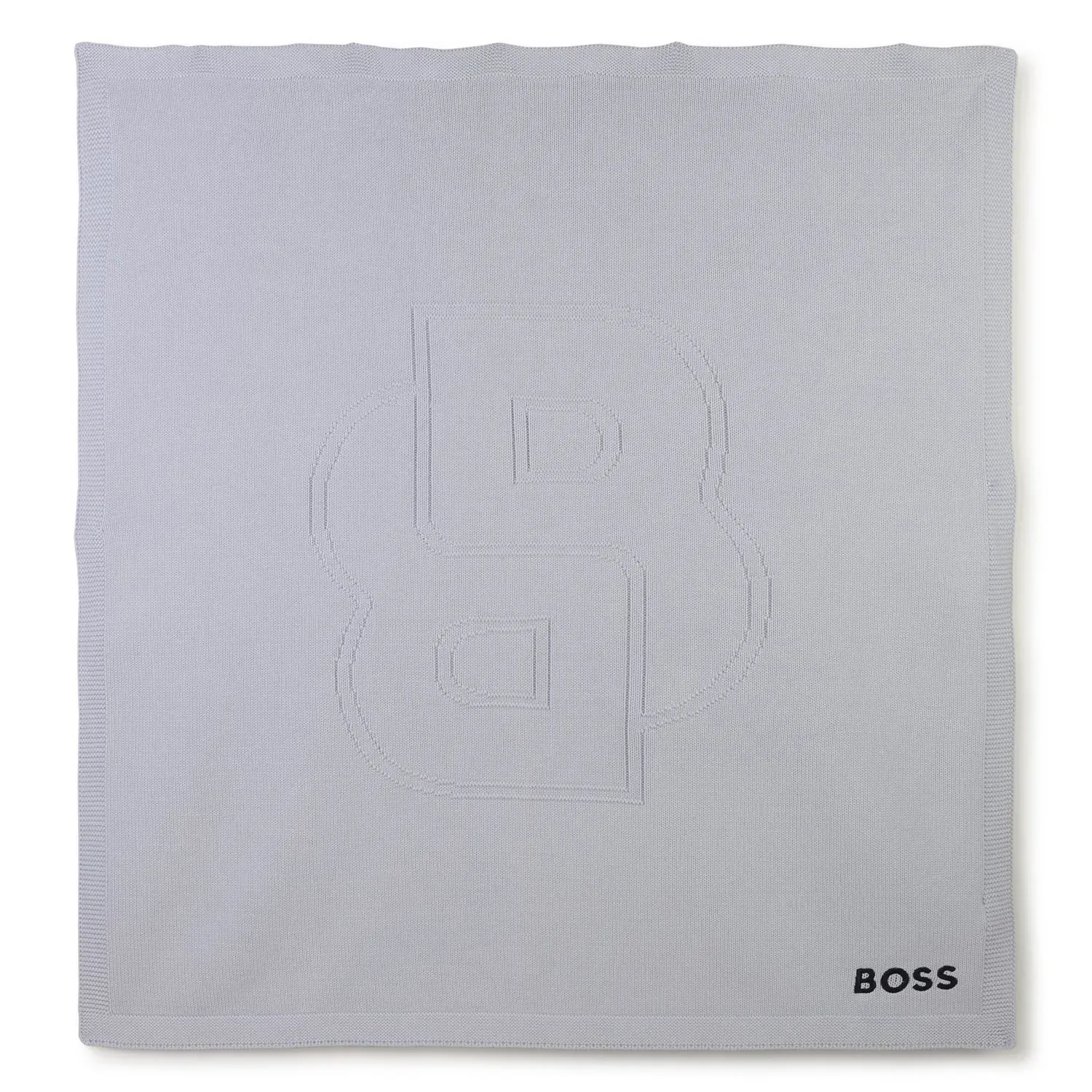 BLUE BLANKET KNIT BOSS LOGO / J51541-771