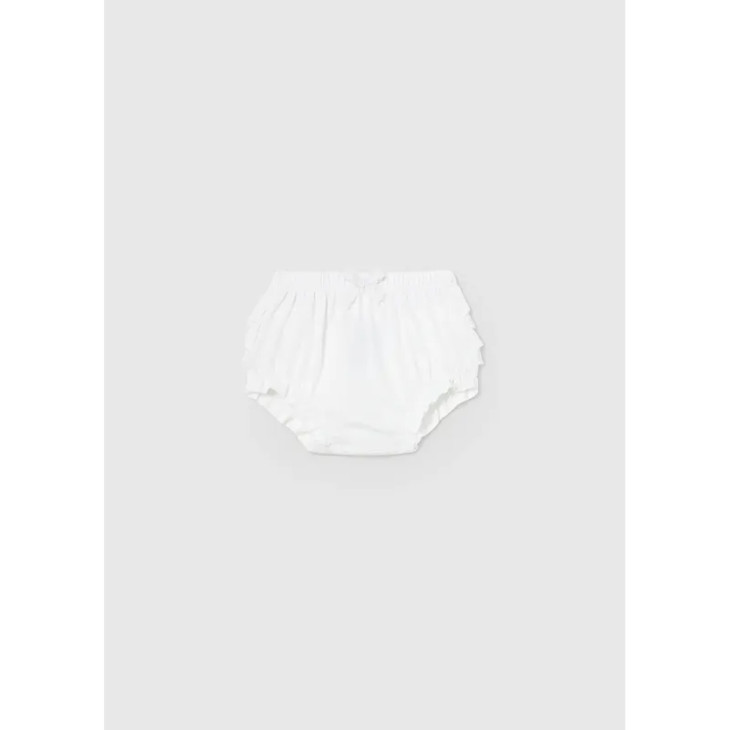 PANTIES WHITE LACE RUFFLES / 9698-079