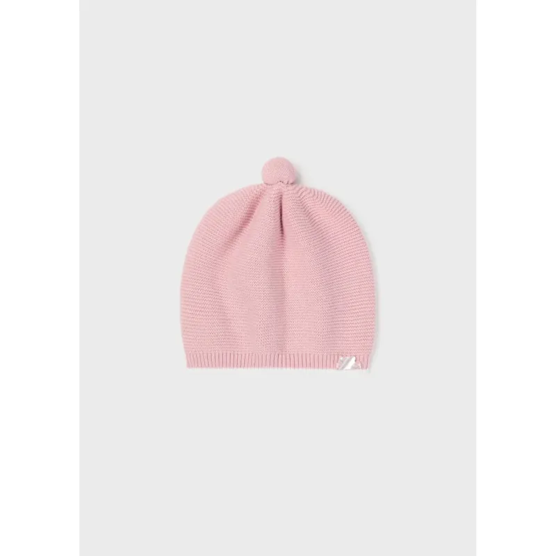 KNIT HAT ROSE PINK / 9599-038