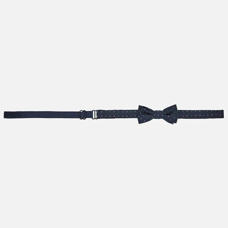 BOWTIE NAVY POLKA DOTS PRINT / 10764
