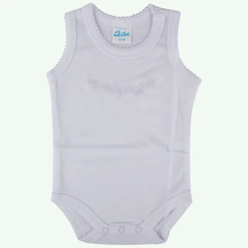 MBD UNDERSHIRT 1PC SLEEVELESS WHITE BABY / 391932
