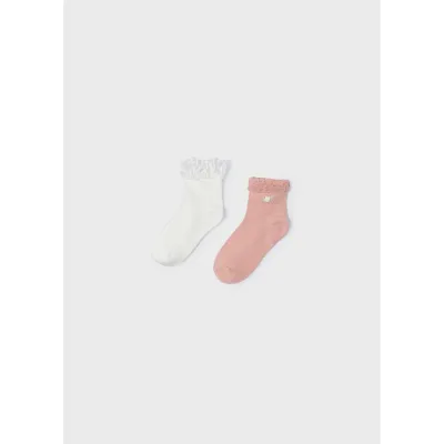 Mayoral 2pc Socks Set - Champagne Mayoral 2pc Socks Set - Champagne