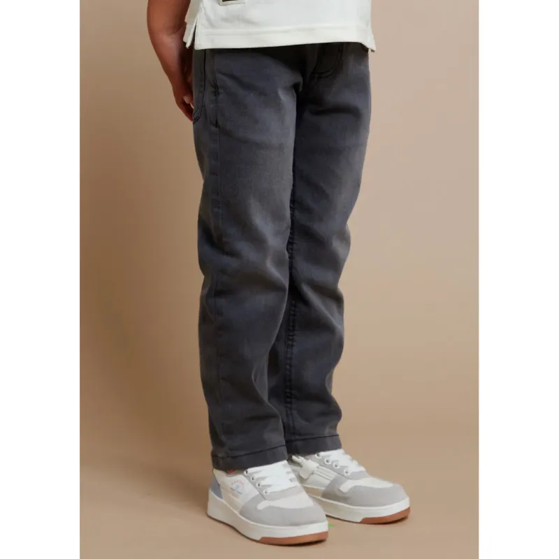 DENIM PANT DARK GREY REGULAR FIT / 540-096