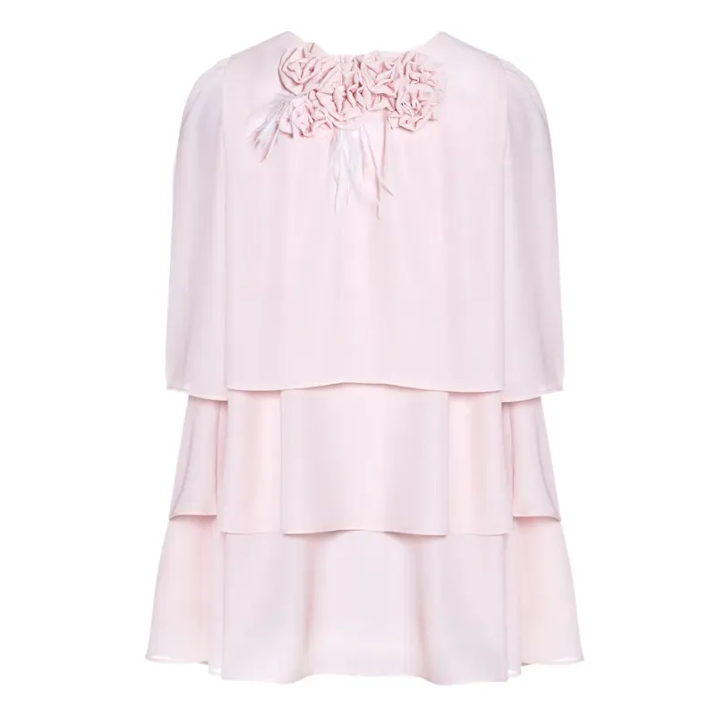 DRESS 2733506 3LAYERS ROSES