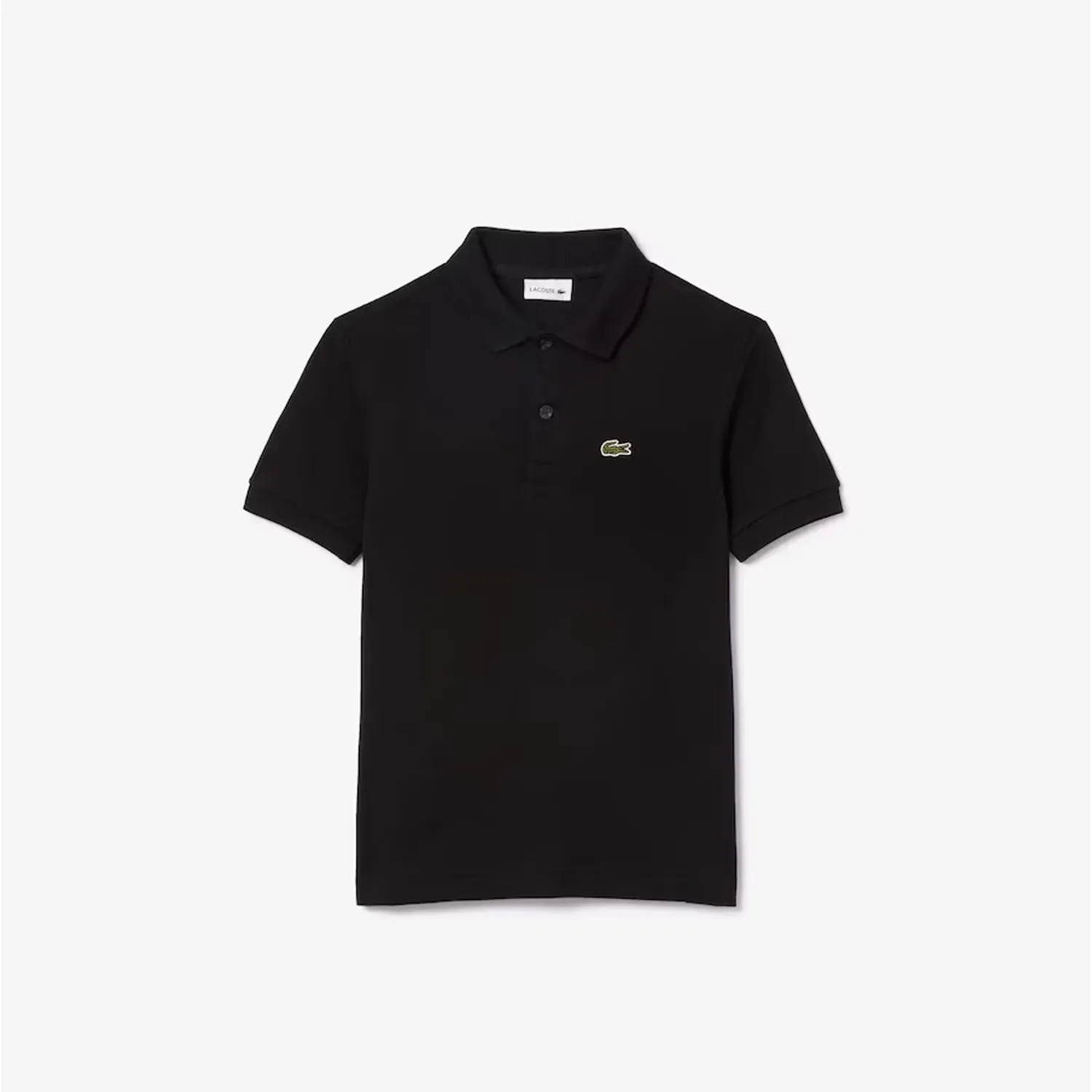 BLACK POLO TOP SHORT SLEEVE / PJ2909-52-031