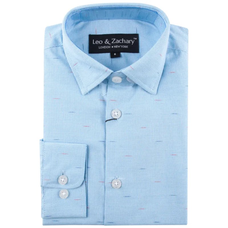 SHIRT BLUE AZUL STRAND LONG SLEEVE / 5767
