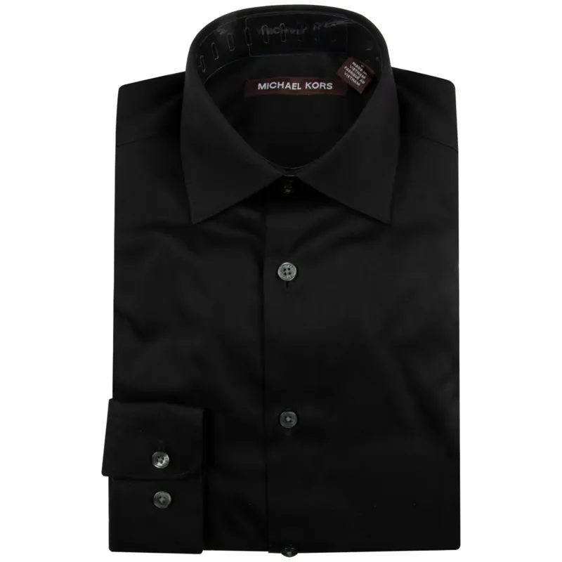 SHIRT BLACK REGULAR FIT MICHAEL KORS / BSHCSSIZ003