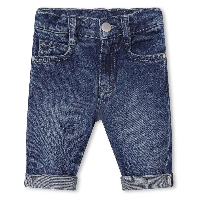 JEAN PANT LIGHT BLUE REGULAR FIT ADJUSTABLE WAIST / J04487-Z07