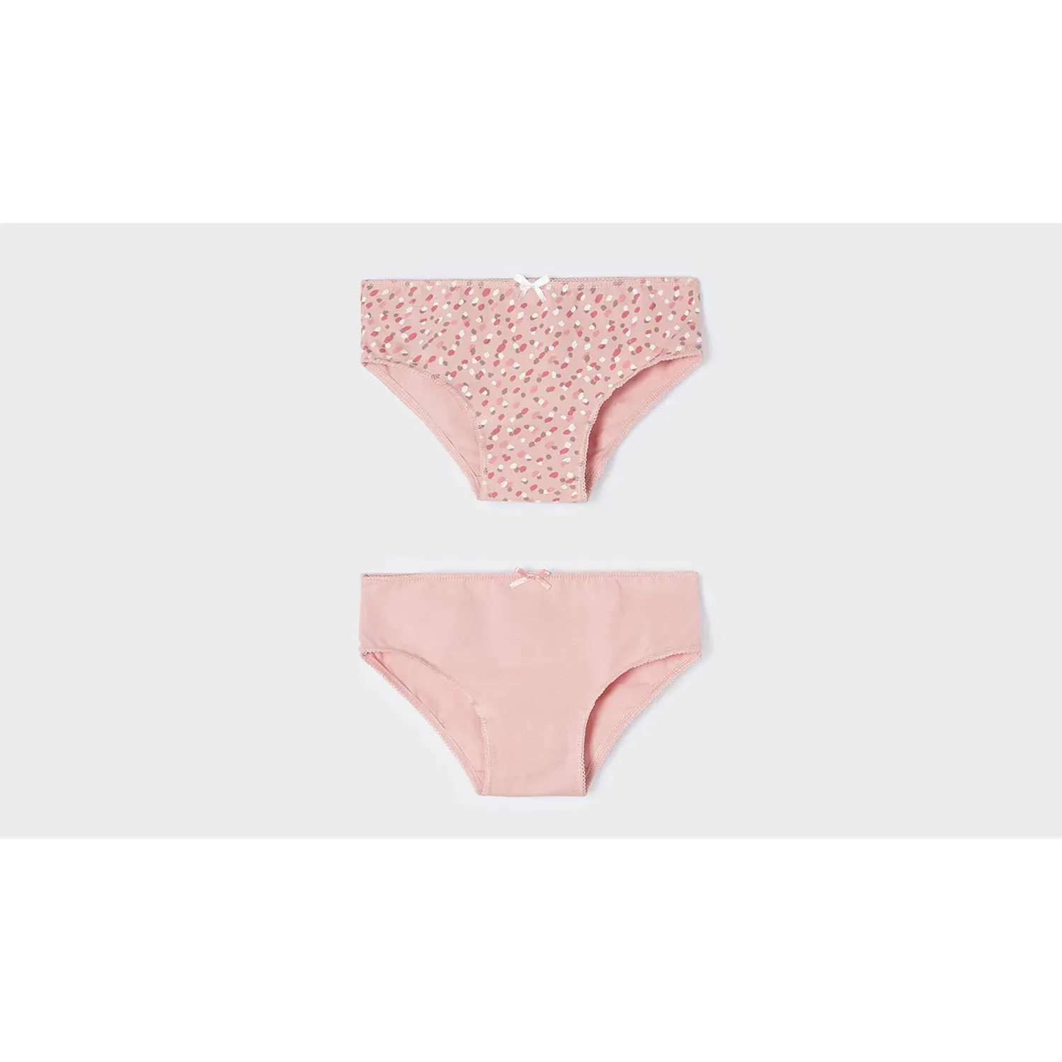 2PACK PANTIES ROSE SOLID & PATTERNED / 10697-069