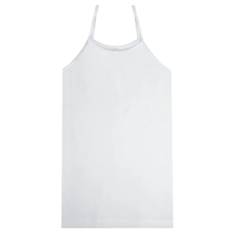 UNDERSHIRT SPAGHETTI STRAPS WHITE GIRL'S / 512