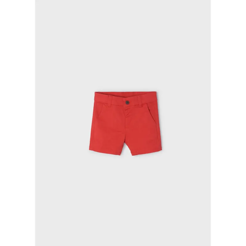 SHORTS RED CHINO TWILL / 207